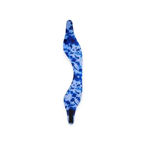 Hoofdband zwemmen tie dye Blauw