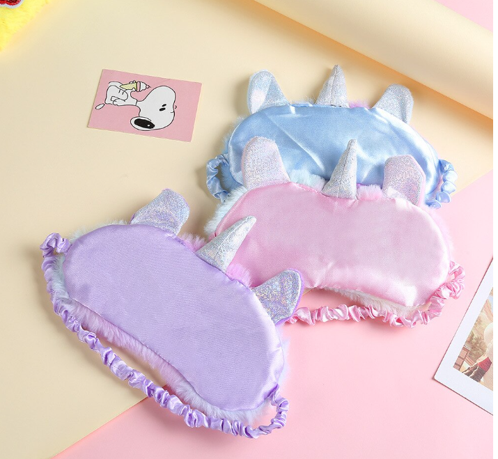 Masque De Sommeil - Peluche - 3D Nuages - Respirant - Ajustable - Mixte