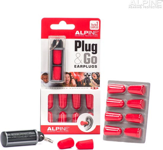 Alpine Plug & Go - Wegwerk - Oordoppen - 1 paar