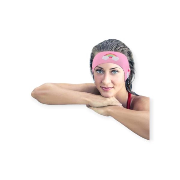 horend goed hoofdband zwemmen large roze eenhoorn