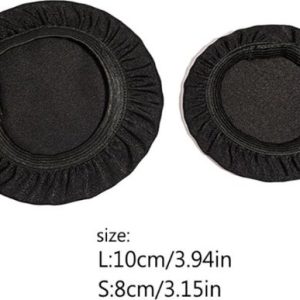rekbare hoofdtelefoonhoezen set - 6-delig elastische afneembare covers