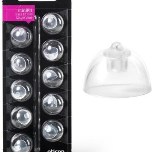 Oticon miniFit Bass tip 12mm single venting