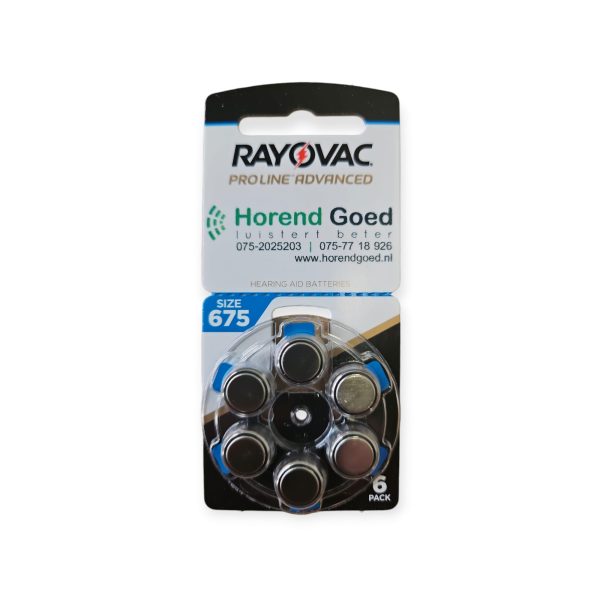Rayovac Proline Advanced P675 advantage pack - Image 2