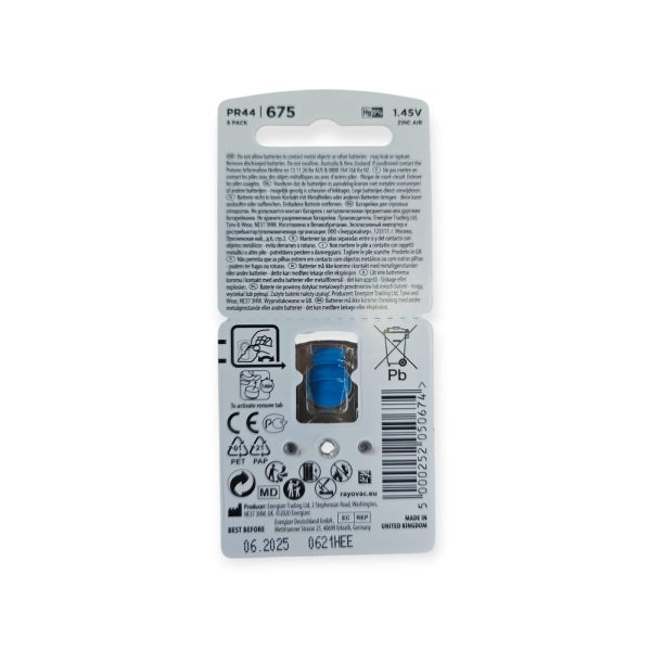 Rayovac Proline Advanced P675 advantage pack - Image 3