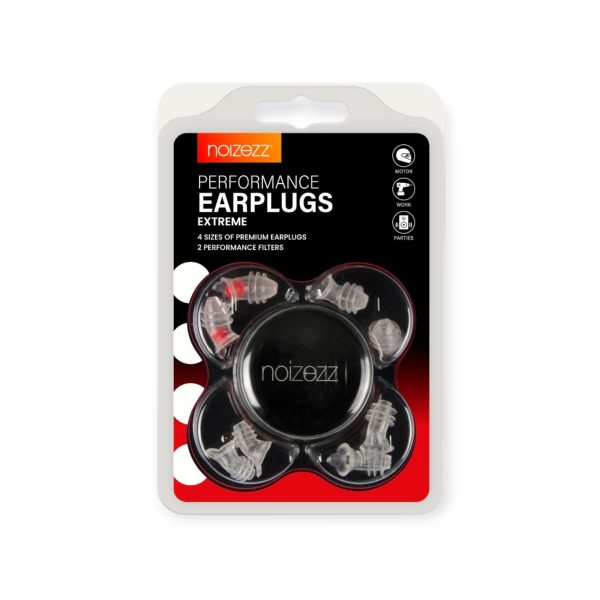 noizezz premium performance extreme oordoppen in 4 maten