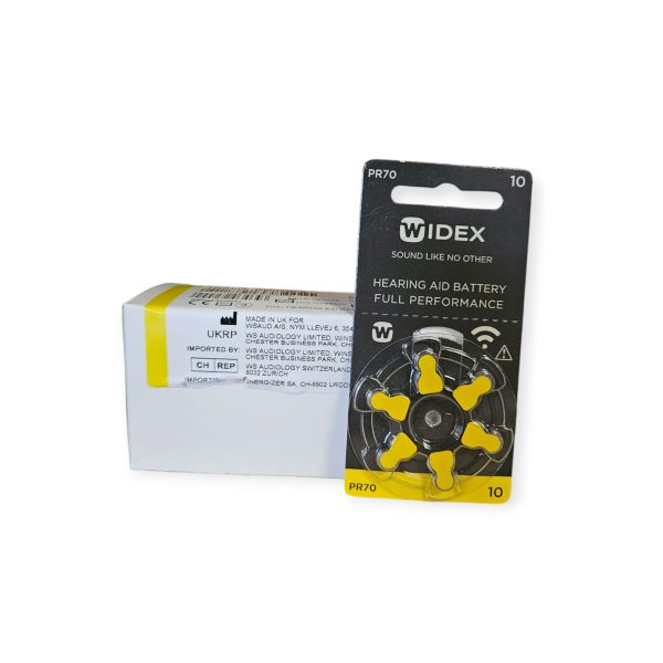 Widex P10 - Confezione vantaggiosa - 60 batterie