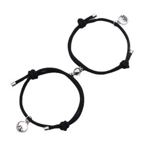 Vriendschapsarmbandjes ‘Black Betty’ – Set van 2 Armbandjes