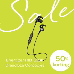 Energizer HIBT25BK - Auriculares inalámbricos negros | Ahora con un 50% de descuento otoñal 🍂