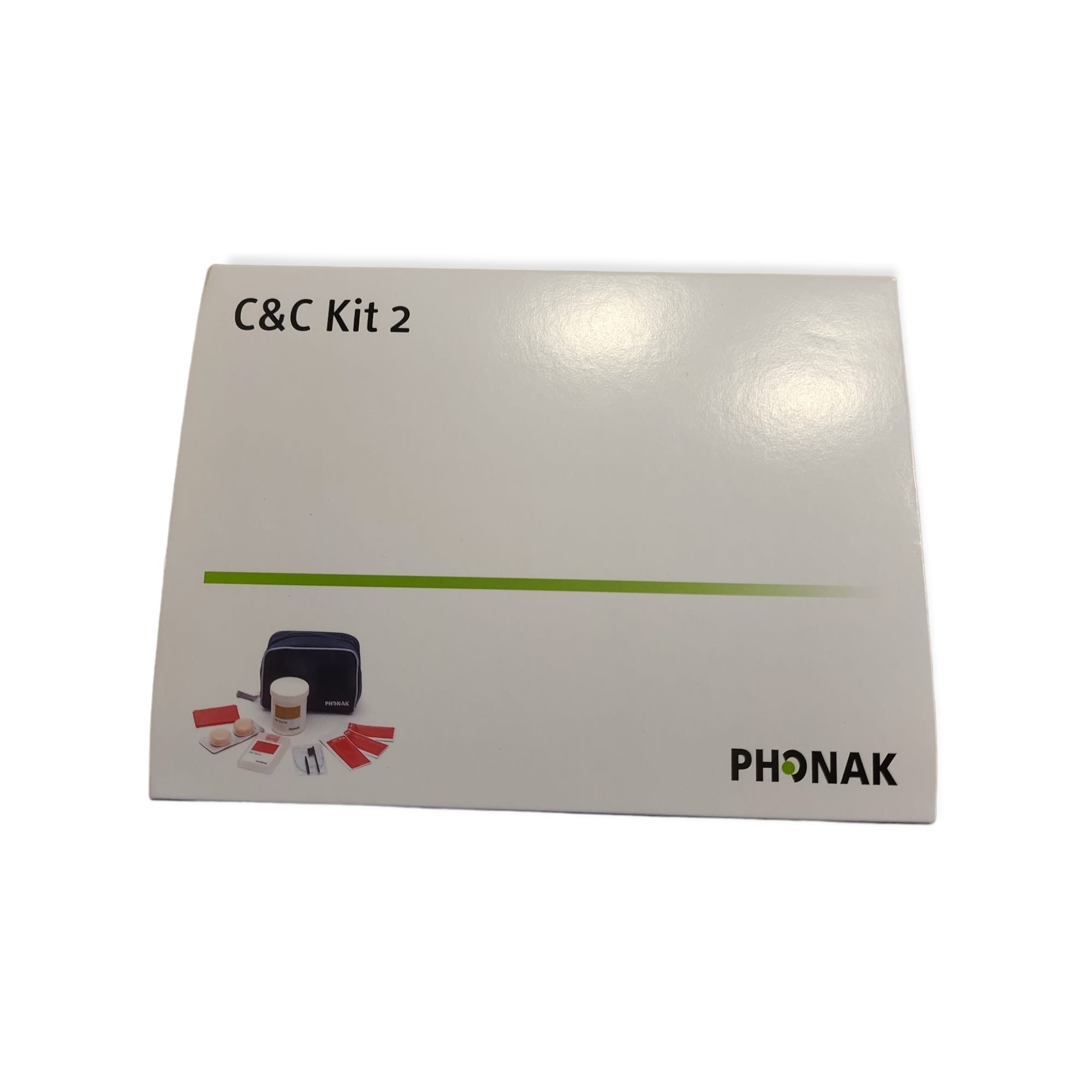 Phonak C&C Kit 2 - Reiniging, desinfectie en verzorgingsset voor in het oor en achter het oor horen hulpmiddelen met slim tube en dome