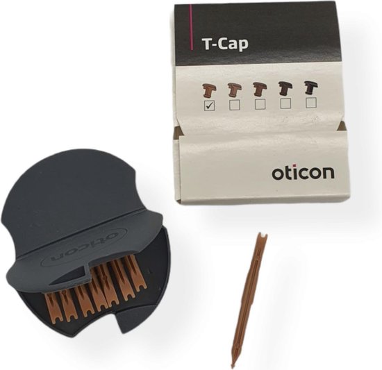 Oticon T-cap | Beige | hoortoestel onderdeel | voor in het oor hoortoestellen