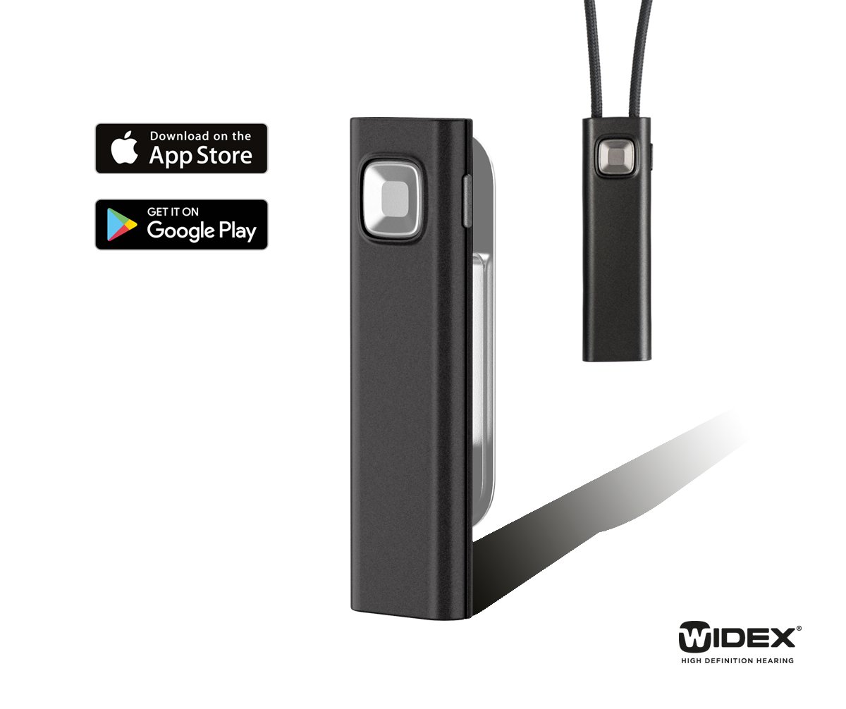 Widex Com-Dex anthracite gray | Horend Goed Audiciens
