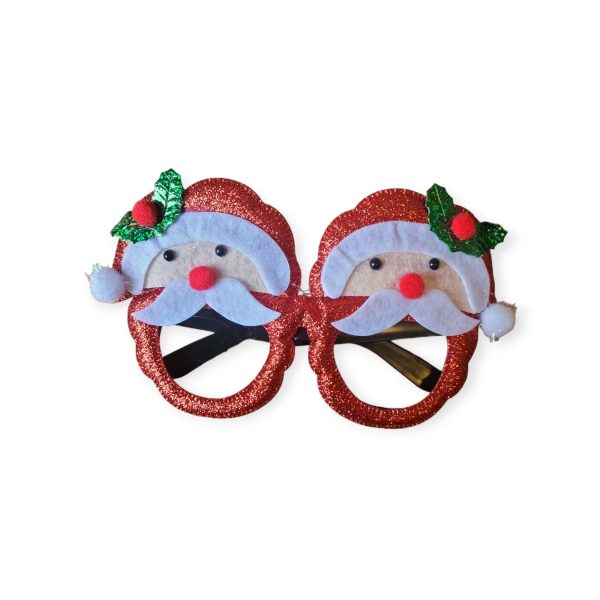 Bicchieri di Natale con Babbo Natale