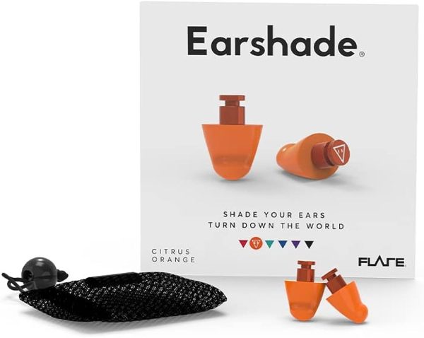 Flare Audio Earplug Earshade Citrus Orange - Image 7