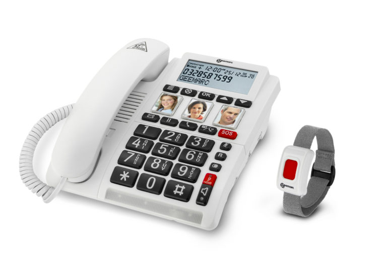 Seniorentelefoon - Geemarc - AmpliDect 295 Combi-Photo - Draadloze