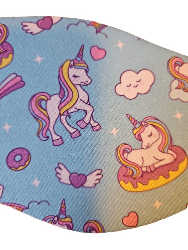 Horend Goed bandeau de natation licorne bleu clair - Image 3