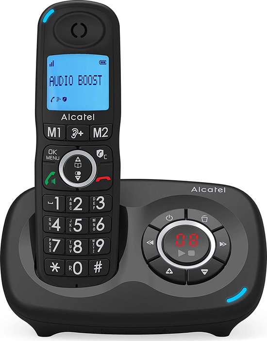 Alcatel Comfort-telefoon Alcatel XL595B Singel Voice met oproepblokkeringsfunctie, draadloos