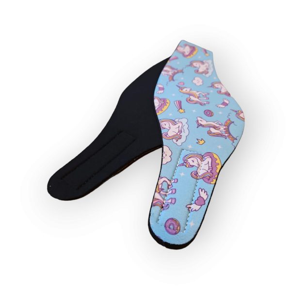 Horend Goed bandeau de natation licorne bleu clair - Image 5