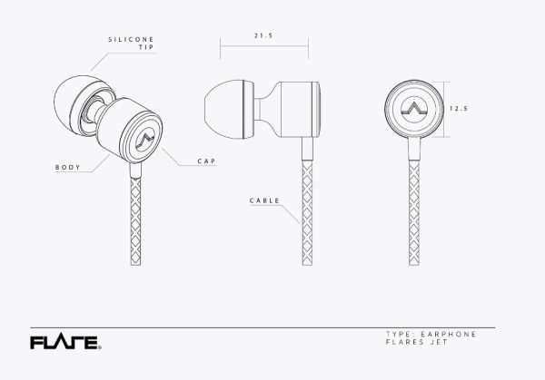 Flare Audio Jet titanium 3 – Image 2