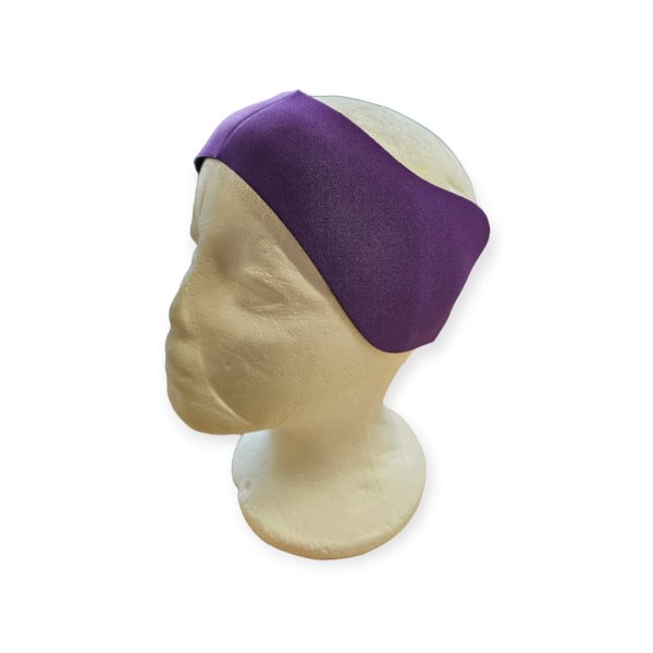 Hoofdband zwemmen basic paars Medium - Afbeelding 5