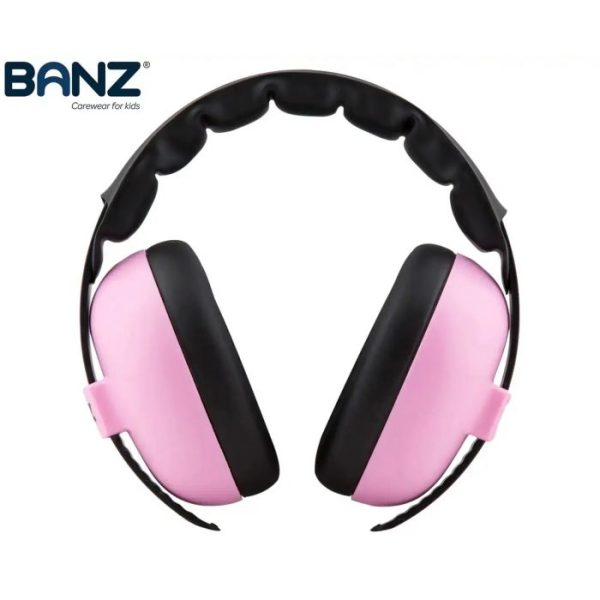 Nauszniki dziecięce Banz Petal Pink - Obraz 2