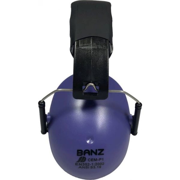 BANZ Protectores de ouvido roxo escuro - Image 2