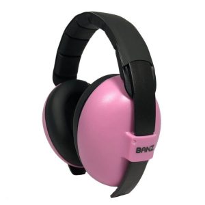 Protège-oreilles Banz pour bébé Rose pétale