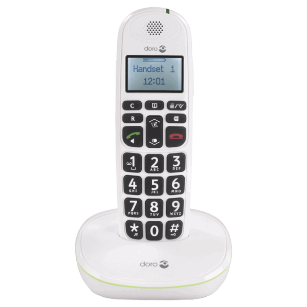 Telefono cordless Doro Easy bianco