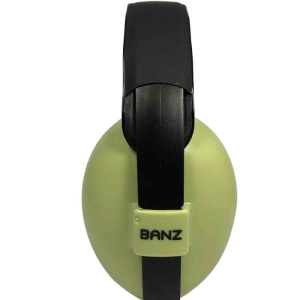 Nauszniki dziecięce Banz Leaf Green - obrazek 4
