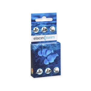 Elacin Swim - tampões de ouvido reutilizáveis para natação