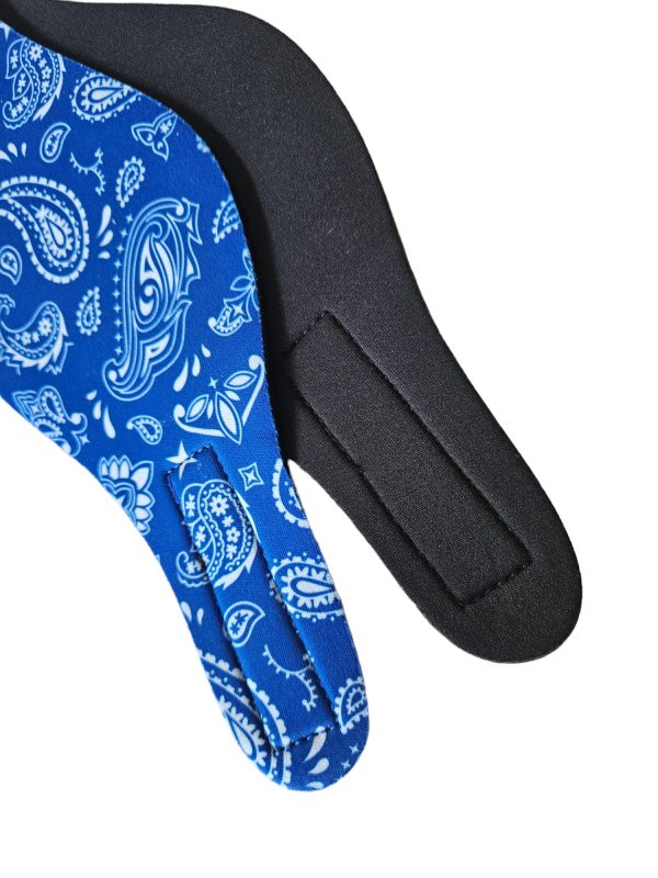 Horend Goed Bandeau de natation bleu avec imprimé Medium - Image 3