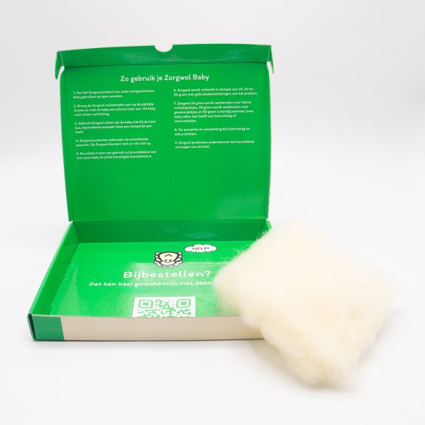 Pflegewolle Baby - 10 Gramm – Bild 5