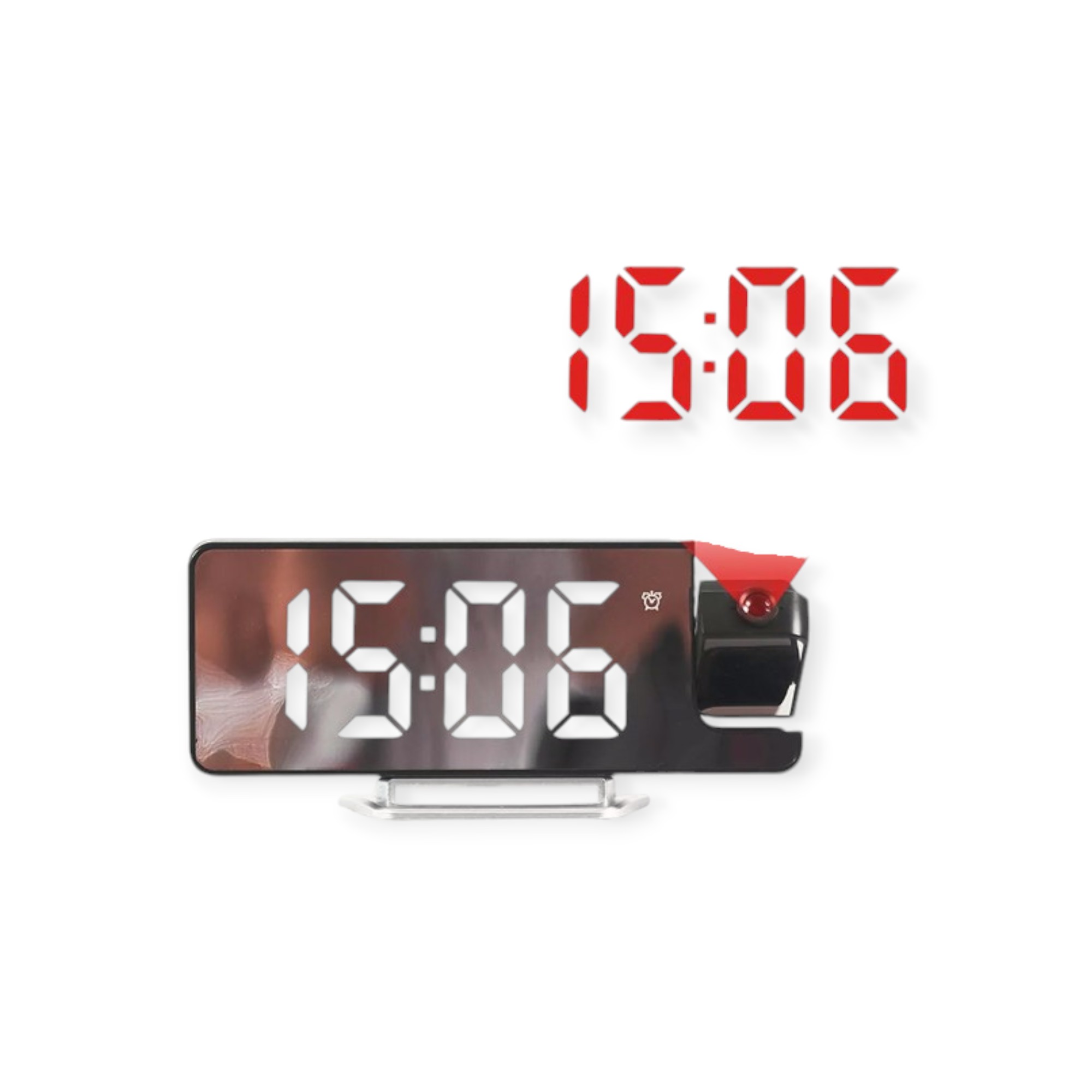 Digitale Wekker Met Bedshaker,Luide Vibratieklok Voor Zware Slapers Doof Slechthorend7 Kleur Nachtlichtje Voor Slaapkamer 7 Groot Led Displaydimmergroot Snooze2 Usb Poorten Voor Mobiel