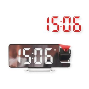 Digitale Wekker Met LED-display En Trilfunctie – Stille Wekker, Cartoon Design