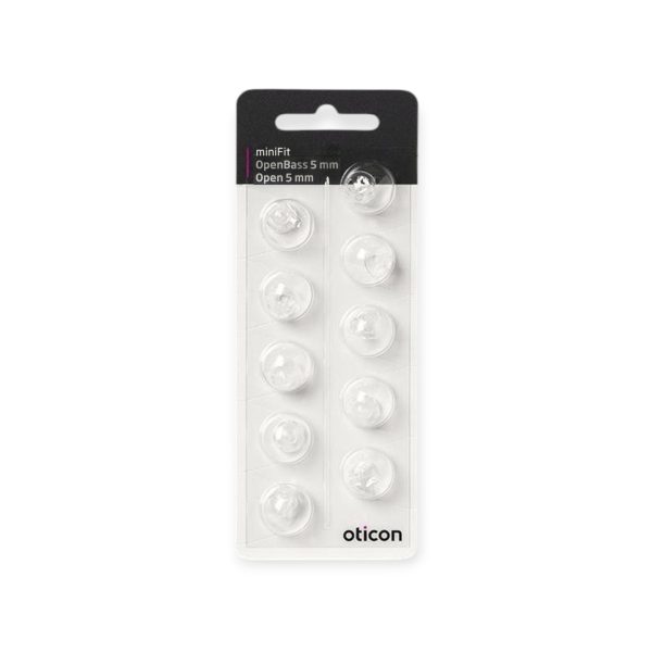 oticon openbass dome minifit 5mm open 10 stuks (kopie)