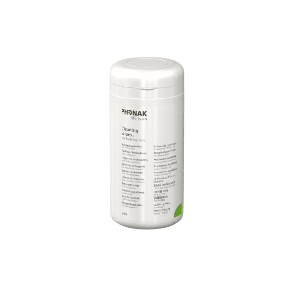 phonak schoonmaakdoekjes voor hoortoestellen 90 stuks in koker