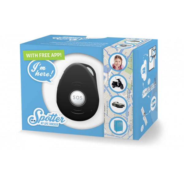 spotter gps tracker + oplaadstation sp b330