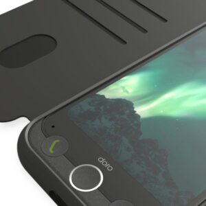 Tnviud Stand Magnetica Pelle Portafoglio Cover Caso Per Doro Aurora A30 Premium Case Copertina Custodia Guscio Protettiva Anti Urto e Graffi (Rosso