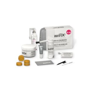 Hörluchs AuriFix Starterset für IdO- und RIC-Hörgeräte - komplette Pflege für Ihre Hörgeräte