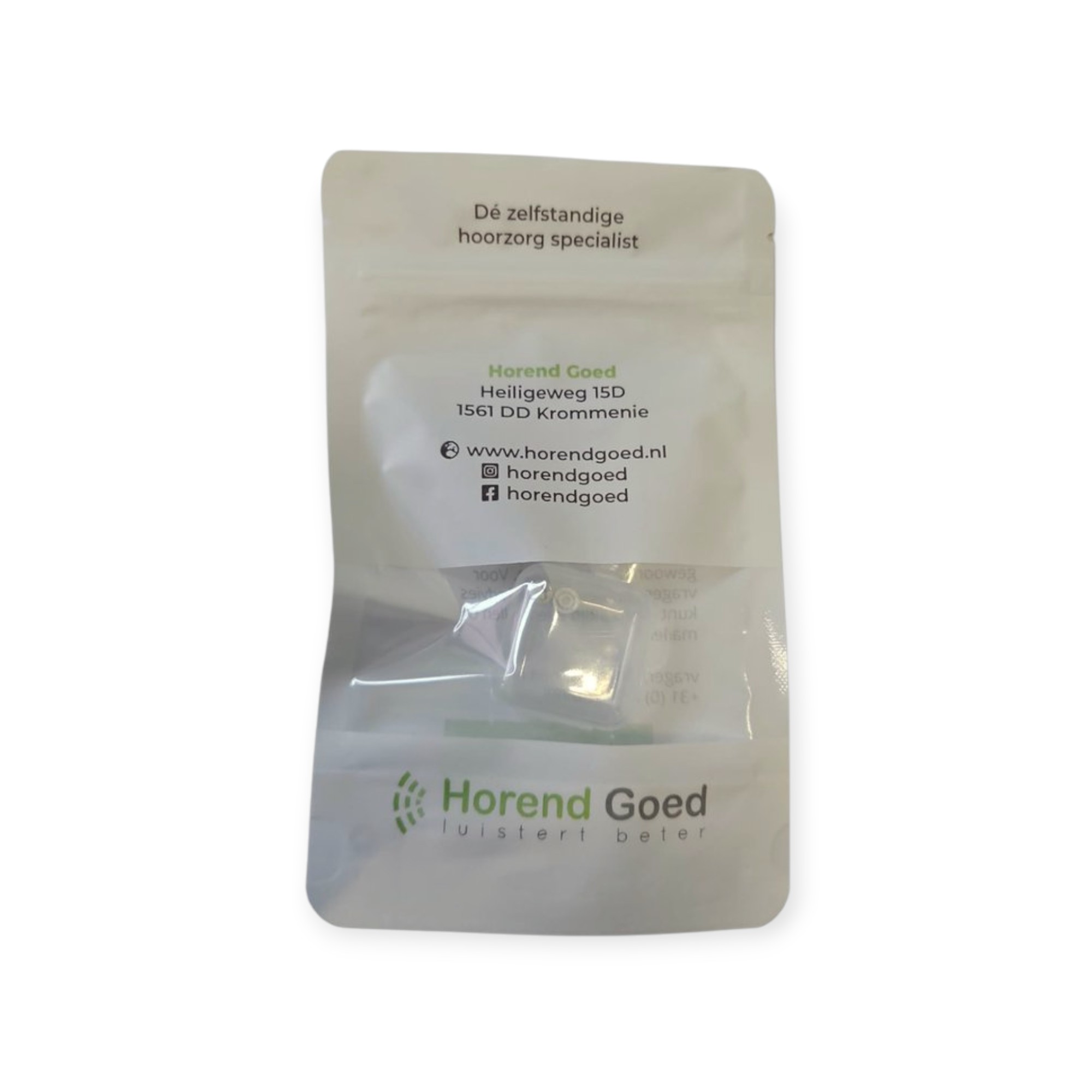 Juego de filtros Horend Goed (2 piezas) Premium DM 20 dB blanco - Imagen 2