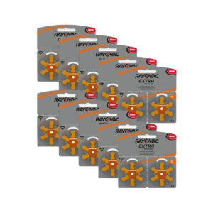 Rayovac Extra Advanced Hoortoestelbatterijen P13 Oranje 120 stuks