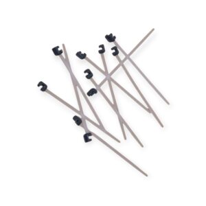 Signia Concha Lock 3.0 (antraciet) – 10 stuks | Extra stabiliteit voor miniReceiver en ThinTube hoortoestellen