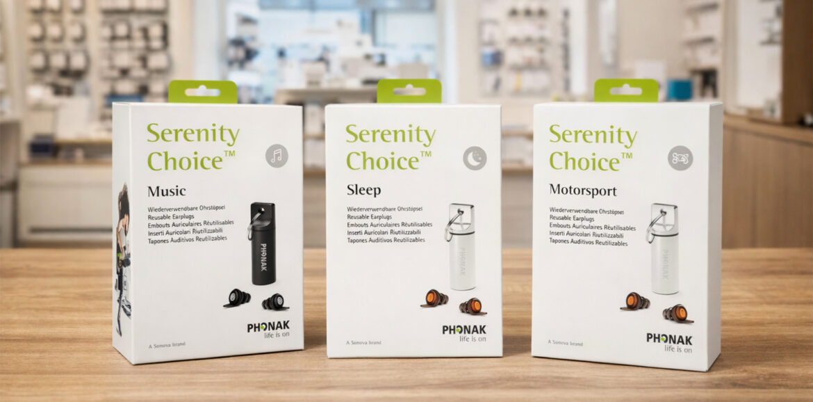 Phonak Serenity Choice: de ultieme oordoppen