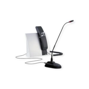 Humantechnik LA-90 Set – Balieringleiding met tafelmicrofoon en telefoonhoorn