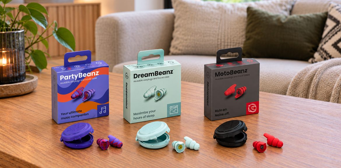 Earbeanz by NOIZEZZ: de beste oordoppen voor feestjes, slapen en motorrijden