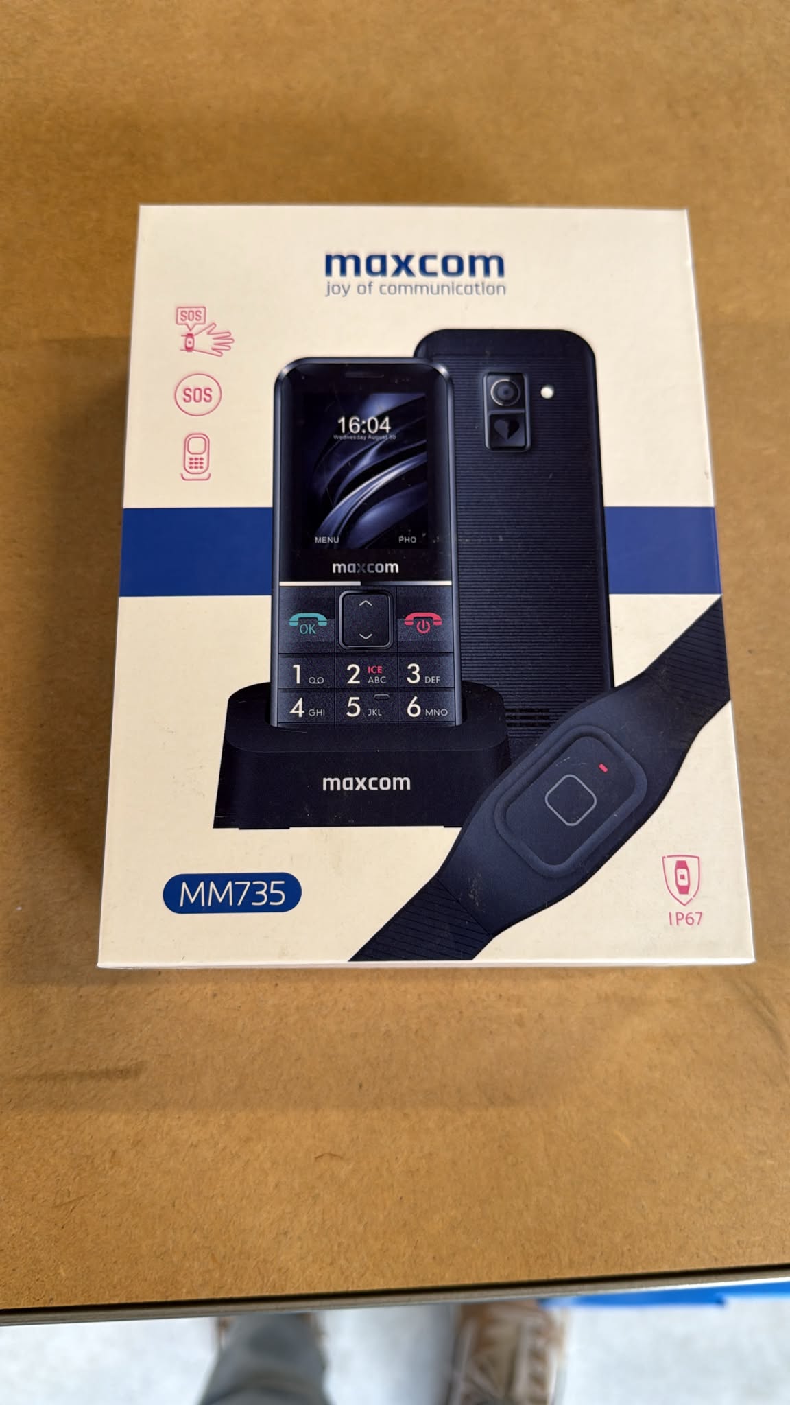 Maxcom MM735 met SOS armband - Tweede kansje - Afbeelding 2