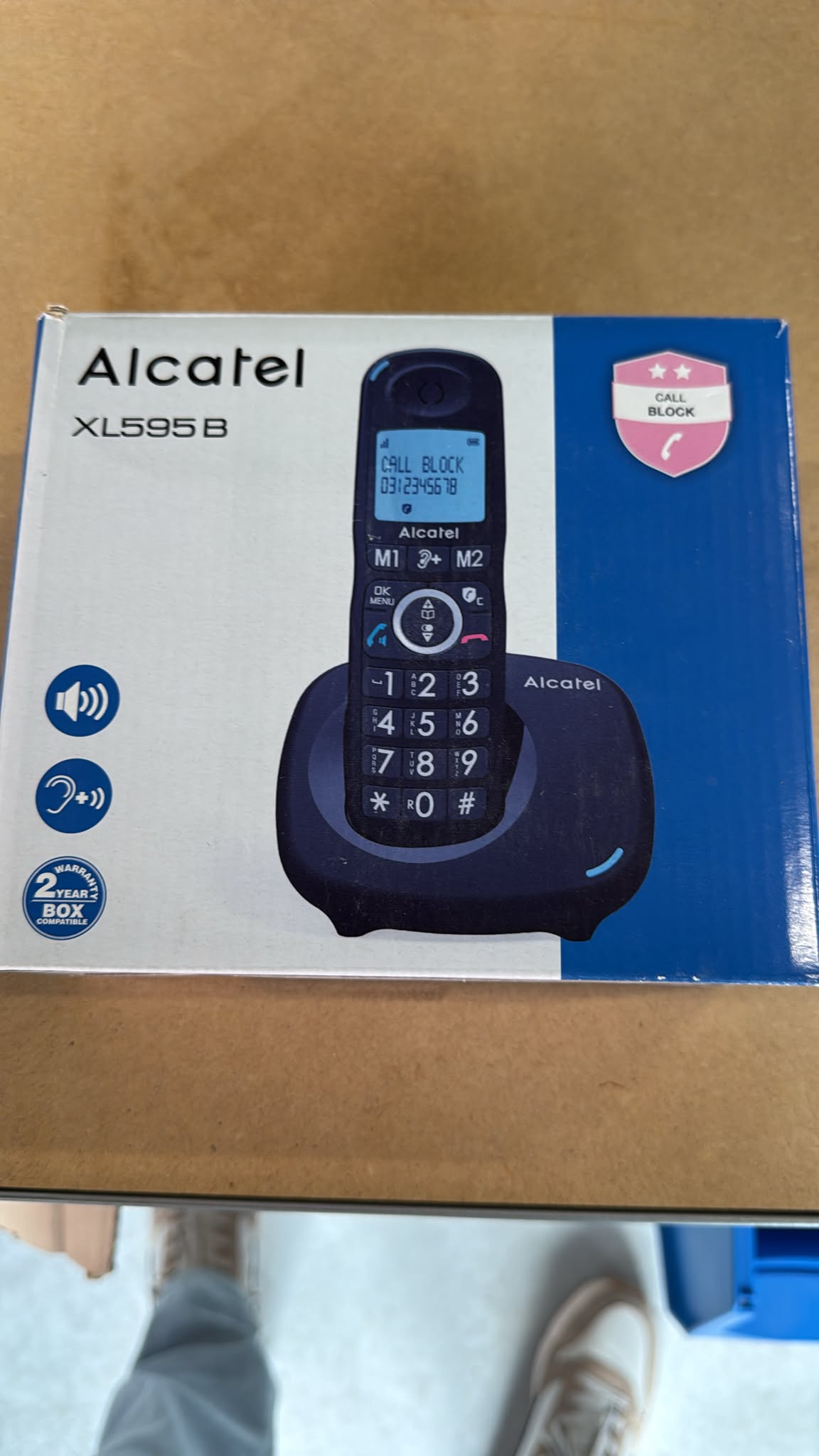Alcatel XL595B draadloze telefoon - Tweede Kansje - Afbeelding 6